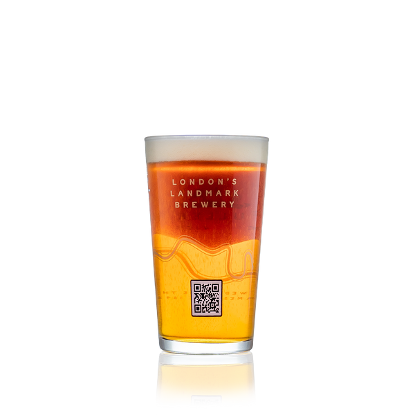 Fuller's Cask Half Pint Glass