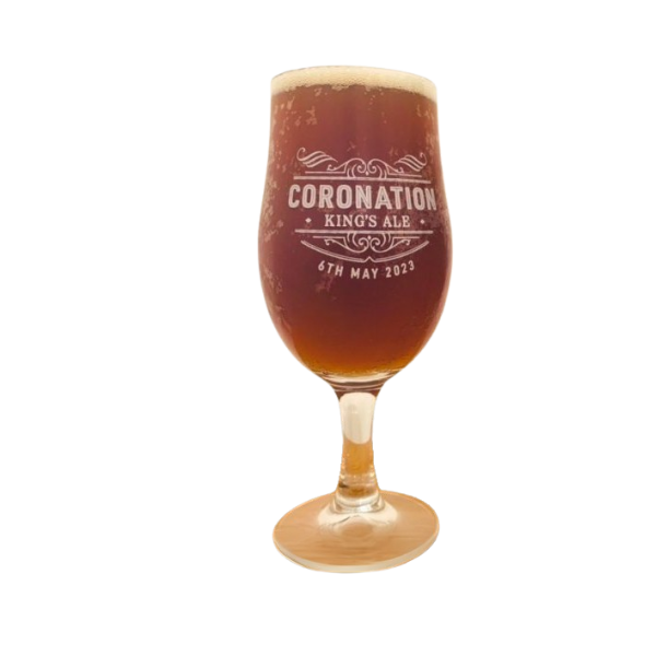 Coronation Ale Glass